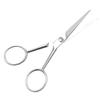 PartyKindom Stainless Steel Mustache Scissors Beard Grooming Scissors for Men Precision Trimming view 1