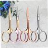 Beaupretty 3sets Stainless Steel Mustache Beard Trimming Scissors Colorful Design for Professional Grooming Durable Material for Home Barber Use Random 4pcs*3 view 4
