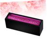 Healeved Portable Makeup Brush Organizer Compact Cosmetic Display Stand for Brushes and Lipsticks and Red Storage for Vanity and Bedroom view 2