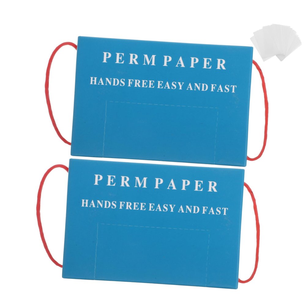 Baluue 600sheets Ultra Thin Hair Perm Papers for Cold and Hot Styling of Sturdy Non-deforming Perm Supplies for Salon and Home Use for Curling and Hair Wrapping