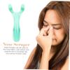 NULYLU 2pcs Simple Nose Massager Tool Comfortable Resin Nose Scraper for Facial Massage and Blackhead Removal for Enhanced Complexion view 2
