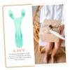 NULYLU 2pcs Simple Nose Massager Tool Comfortable Resin Nose Scraper for Facial Massage and Blackhead Removal for Enhanced Complexion view 4