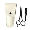 Beaupretty 3pcs Stainless Steel Beard Scissors Set Mustache Trimming Kit for Men Cutting Scissors Grooming Shears for Barbershop Home Use view 1