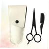 Beaupretty 3pcs Stainless Steel Beard Scissors Set Mustache Trimming Kit for Men Cutting Scissors Grooming Shears for Barbershop Home Use view 3
