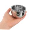 KOMBIUDA Stainless Steel Shaving Bowl Men Shave Soap Bowl Travel Shaving Soap Holder Facial Foam Maker view 4