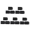 VICASKY 15pcs Makeup Pencil Sharpeners Black Eyebrow and Lip Liner Sharpening Tools for Precision Lightweight and Portable Design for Cosmetic Pencils view 1