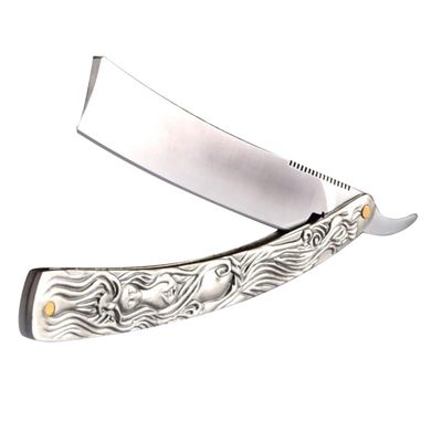 Beaupretty Old Type Razor Beard Shaving Practical Shaver Safe for Face Body Hair Random Style