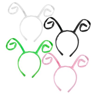 PartyKindom 4pcs Headbands for Girls Knotted Hair Band Ant Tentacles Design Hair Accessories for Boys and Girls Cartoon Headdress Ribbons