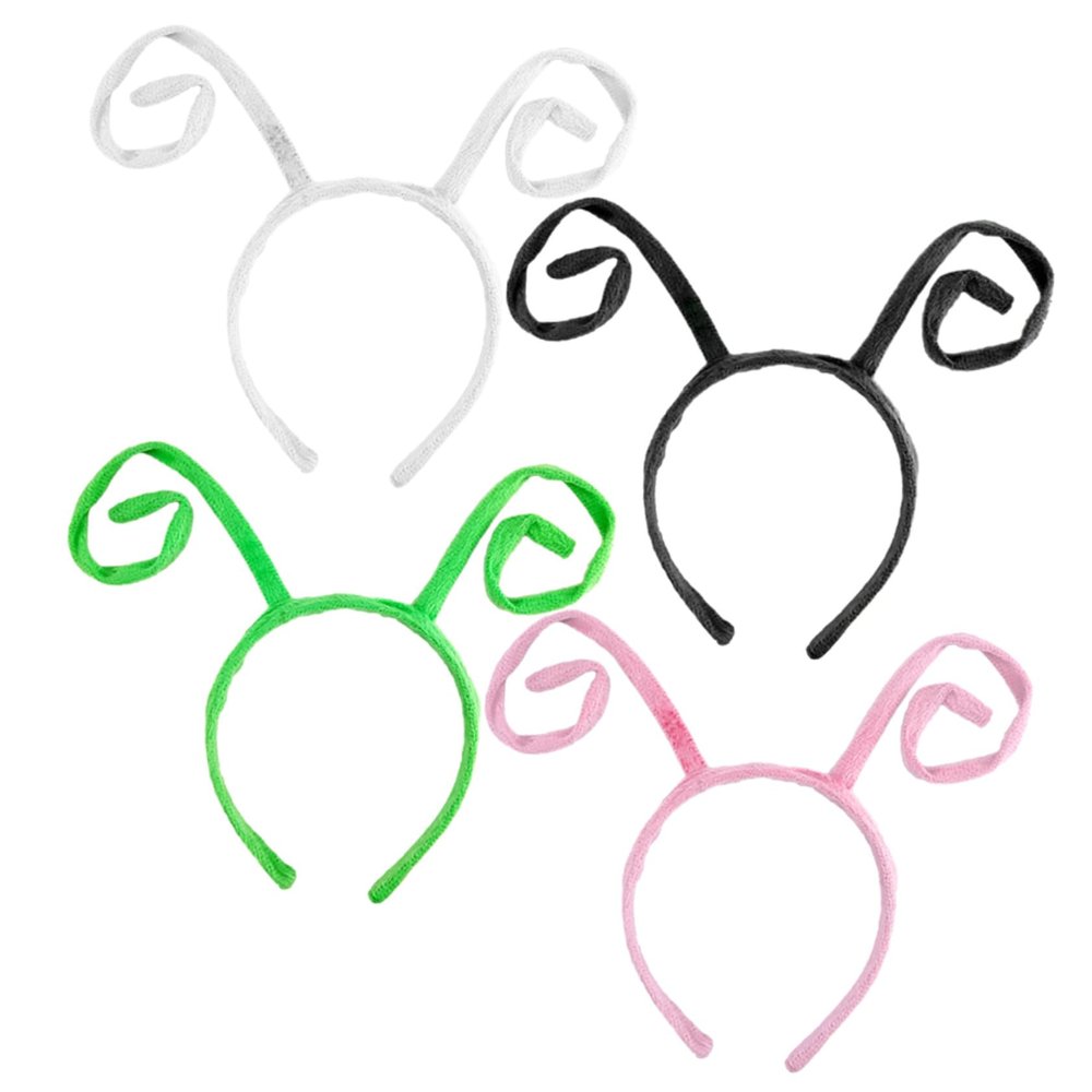 PartyKindom 4pcs Headbands for Girls Knotted Hair Band Ant Tentacles Design Hair Accessories for Boys and Girls Cartoon Headdress Ribbons