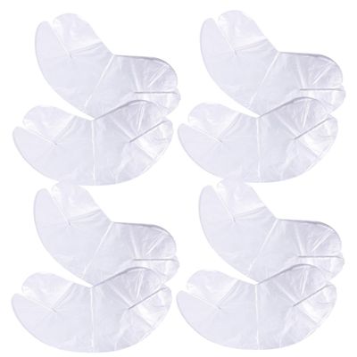 OSOLADY 200pcs Disposable Pe Neck Mask Patches Moisturizing Skin Care for All Skin Types Easy to Use Plastic Neck Masks for Salon and Home Use