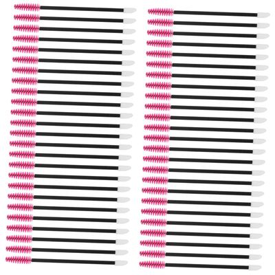 OATIPHO 50pcs Eyelash Extension Supplies Disposable Eyebrow Brush Lash Brush for Women Easy to Lashes