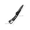 Baluue Stainless Steel Portable Folding Beard Comb Durable Grooming Tool for Men Smooth Finish for Effortless Styling of Hair Beard and Mustache Compact Design for Travel view 2