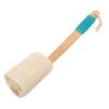 NULYLU Home Use Skin Scrubber Bath Brush Wood and Loofah Material Slip Design view 1