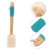NULYLU Home Use Skin Scrubber Bath Brush Wood and Loofah Material Slip Design view 2