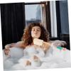 NULYLU Home Use Skin Scrubber Bath Brush Wood and Loofah Material Slip Design view 4