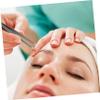 Beaupretty 6pcs Eyebrow Clamp Set Stainless Steel Shaper for Women Facial Hair Removal Tweezers Makeup Tool for Friends Families view 2