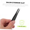 Beaupretty 6pcs Eyebrow Clamp Set Stainless Steel Shaper for Women Facial Hair Removal Tweezers Makeup Tool for Friends Families view 4