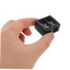 Didiseaon 5pcs Dual Makeup Pencil Sharpener for Eyebrow Lip and Eyeliner Portable Cosmetic Tool for Precision Sharpening The Go view 3