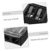 OATIPHO 5pcs Dual Makeup Pencil Sharpener for Eyebrows and Eyeliner Portable Cosmetic Tool for Precise Shaping and Accurate Trimming Compact Design for Go Use view 3