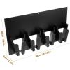 Beaupretty Professional Barber Tools Storage Box Wall-Mounted Electric Clipper Rack for Men Hair Clipper Organizer Barbershop Accessory view 2
