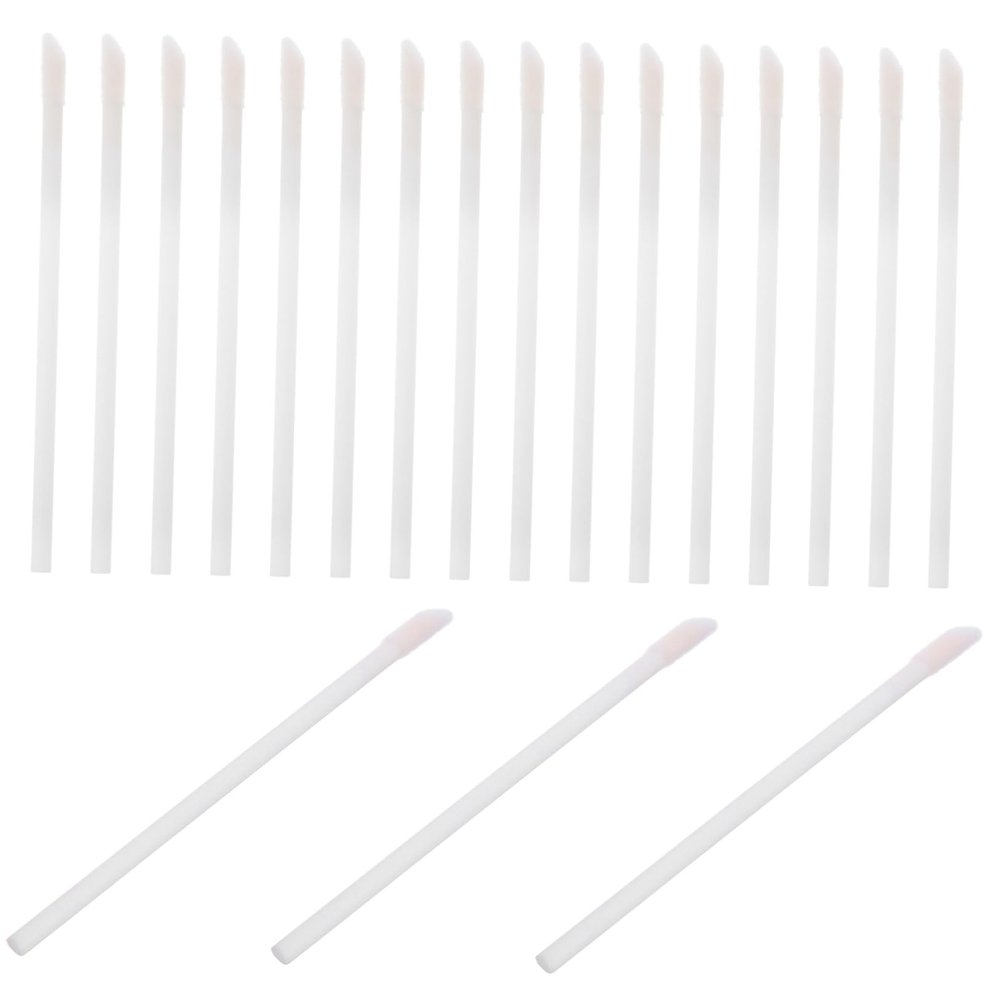 DEARMAMY 50pcs Lipstick Brushes Disposable Lip Applicators for Makeup Lip Gloss Brush Travel-friendly