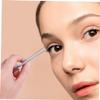PACKOVE 1set Stainless Steel Eyelash Tweezers Durable Lash Extension Tools for Easy Application Lightweight Design for Professional Personal Use for Eyelash Eyebrow Grooming view 3