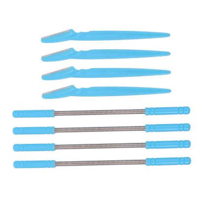 SAFIGLE 4pcs One Hair Removal Kit Facial Hair Trimmer Eyebrow Razor Set Gentle and