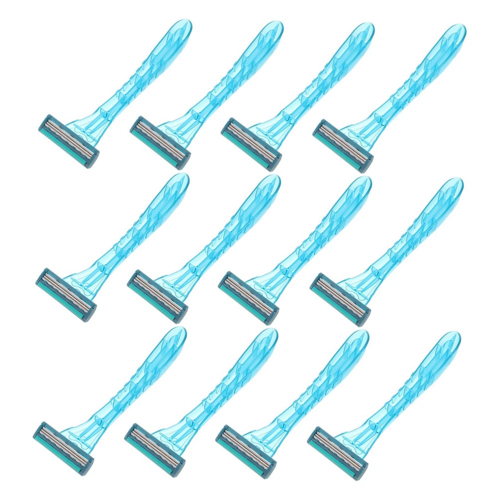 CALLARON 20pcs Disposable Razors for Men and Women Sensitive Skin Safety Shavers Non-Slip Handle for Travel and Home Use for Beard Body and Leg Hair Removal