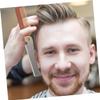 Gogogmee 2pcs Men's Folding Hair Comb Portable Stainless Steel Beard Styler Compact Travel Comb Bottle Opener view 4