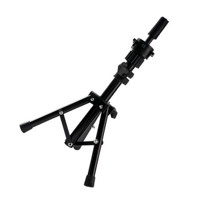 VICASKY Stainless Steel Tripod Support Wig Holder Stand Adjustable Mannequin Head Display for Hairpieces Cosmetology and DIY Decoration