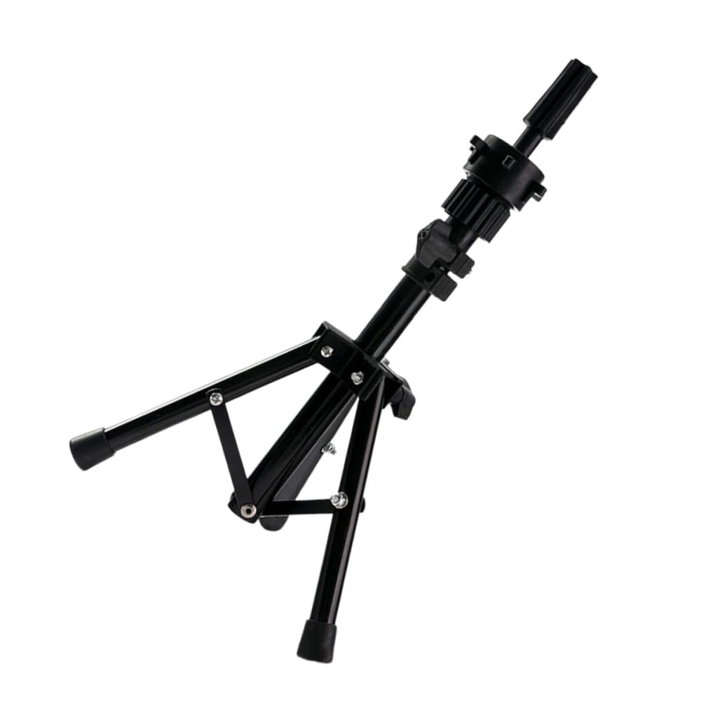 VICASKY Stainless Steel Tripod Support Wig Holder Stand Adjustable Mannequin Head Display for Hairpieces Cosmetology and DIY Decoration