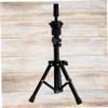 VICASKY Stainless Steel Tripod Support Wig Holder Stand Adjustable Mannequin Head Display for Hairpieces Cosmetology and DIY Decoration view 2
