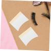 DEARMAMY 40pcs Non-Woven Cotton Pads for Eyelash Extension Removal Waterproof Makeup Remover Wipes for Women for Makeup Application and Cleansing view 4