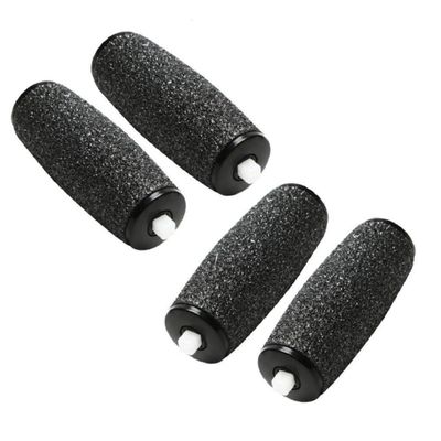 Baluue Foot File Roller Head Replacement 4 Pack Electronic Pedicure Foot File Refills Wet Dry Use