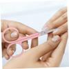 CALLARON 2pcs Eyebrow Scissors and Ergonomic Eyebrow Trimmer for Precise Grooming Salon Stainless Steel Design Includes and Colors view 4