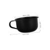 ERINGOGO Shaving Soap Bowl with Handle Durable Alloy Grooming Tool for Men Versatile Use for Shaving Mixing Egg Whites Facial Masks Elegant Design view 2