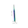 PartyKindom 2pcs Professional Cuticle Pusher Fork Stainless Steel Nail Art Tool for Foot Pedicure Nail Care view 2