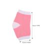 BESTYASH 2pairs Moisturizing Gel Heel Socks Breathable Heel Sleeves for Men and Women Short Socks for Comfort and for Daily Wear and view 2