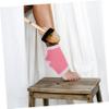 BESTYASH 2pairs Moisturizing Gel Heel Socks Breathable Heel Sleeves for Men and Women Short Socks for Comfort and for Daily Wear and view 4