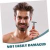 WRITWAA Manual Safety for Men Shaving Tool for Facial Hair Grooming Smooth Design for Efficient Shave for Body Hair Trimming view 3