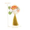 BESTYASH Japanese Silk Flower Hair Clip Tassel for Weddings Graduations and Special Occasions Elegant Floral Hair Accessory for Travel and Photography view 4