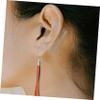 SAFIGLE 1set Vertical Foam - Ears for Small Aesthetic Earring Support Patches Moldable Ear Accessory Makeup Cosmetics Ear Tape Women Ear Tape Transparent 30pcs view 2