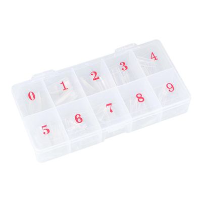CALLARON Manicure Tools Set 500pcs Fake Nails Home Manicure Kit Metal Plastic Easy to Use Store
