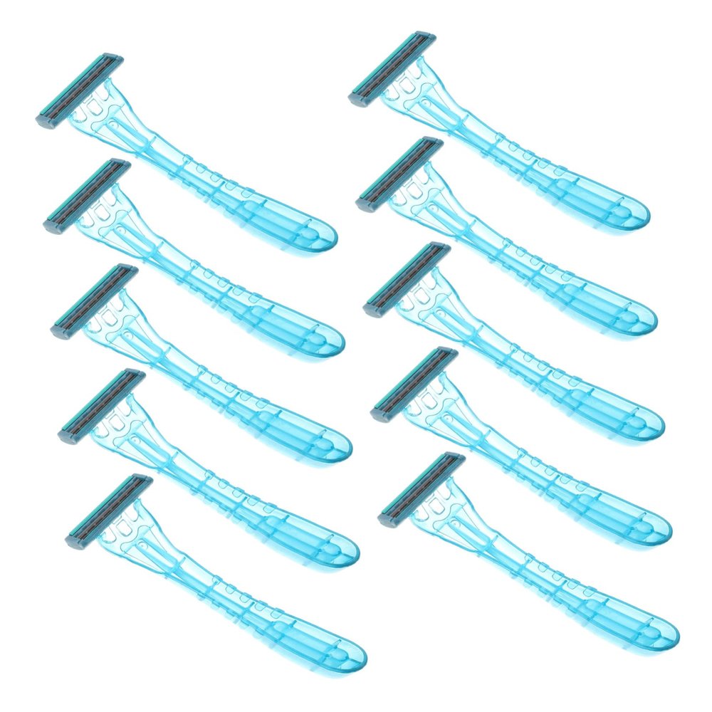 TOVINANNA 20pcs Disposable Razors for Men Comfortable Shaving Blades for Body and Facial Hair Travel-Friendly Bulk Pack for Hotels and Business Use