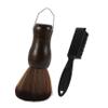 PACKOVE 1set Men Beard Grooming Brush Ergonomic Hair Cleaning Brush for Barbers Soft Bristles for Convenient Beard Styling and Shredded Hair Removal for Personal Grooming view 1