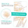 Happyyami 100pcs Disposable Cotton Swabs Double Ended Cotton Sticks with Storage Box for Ear Cleaning and Care Lightweight and Portable for Travel view 4
