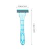 DEARMAMY 20pcs Single Blade Razors for Men Face Razor Hair Remover for Women Disposable Shavers Hotel Travel Kit view 2