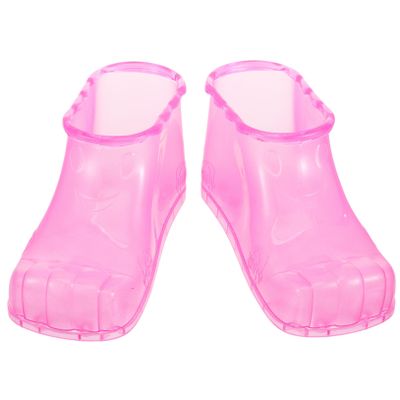 Gogogmee 1pair Foot Soaker Shoes for Relaxing Foot Baths Wear Design for Home Use and Travel for Family and Friends