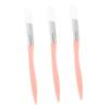 DEARMAMY 3pcs Pink Eyebrow Razors Facial Hair Trimmers for Precise Shaping Travel-friendly Brow Shavers Beauty Tool for Women view 1