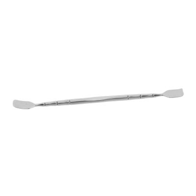 CALLARON Stainless Steel Blackhead Removal Tool Dual-Head Facial Scraper for Gentle Exfoliation and Pore Cleaning Compact Skincare for Women Beauty Routine